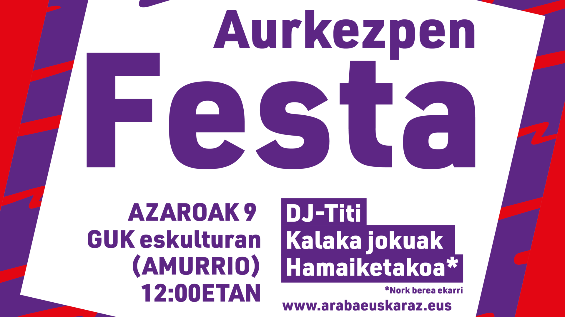 AEaurkezpenfesta